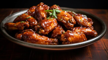 Sweet and Tangy BBQ Chicken Wings