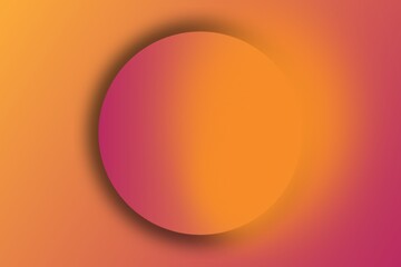 abstract gradient circles as background