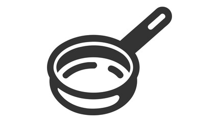 Frying pan icon. vector illustration