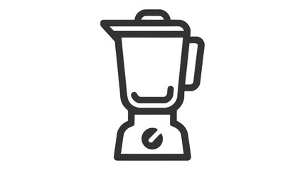 Electric blender icon vector illustration logo template for many purpose. Isolated on white background