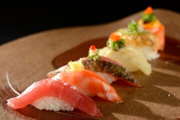 Mixed sushi