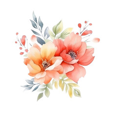 Obraz premium background with flowers