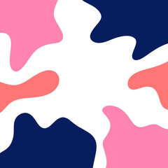 Abstract Shapes Corner Background