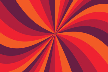 retro starburst sunburst background pattern and grunge textured vintage , spiral or swirled radial striped design