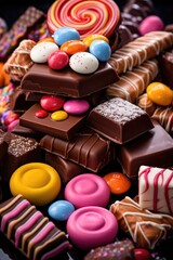 Birthday assorted chocolate candies