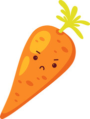 Carrot Cartoon Character