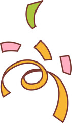 Confetti Abstract Icon