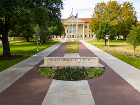 M.E. Sadler Hall on the Texas Christian University Campus in Fort Worth, Texas