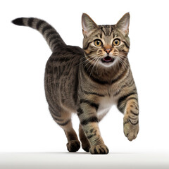 Obraz premium cat animal on a white background