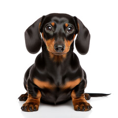 Obraz premium dog animal on a white background