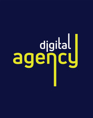 Digital Agency Logo Vector Element