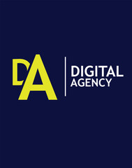 Digital Agency Logo Vector Element
