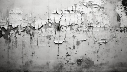 Fototapeta premium Decaying Beauty: A Weathered Wall with Peeling Paint