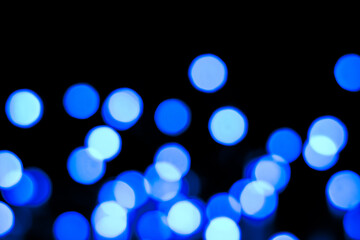 abstract blue lights