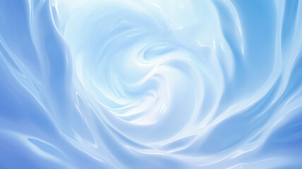 Obraz premium creamy milky swirl of paint surface texture background