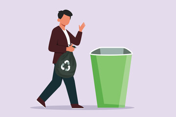 World Environment day. Colored flat vector illustration isolated.