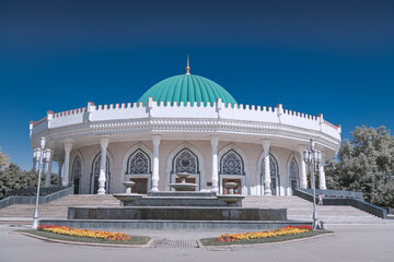Amir Timur museum in Tashkent, the capital of the Republic of Uzbekistan