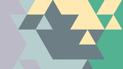 abstract background using pixel triangles with aesthetic geometric shapes