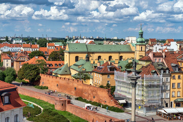 Fototapeta premium Warsaw Old Town