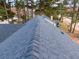 Residential Roofing Stock Photos - Drone