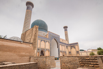 Gur-e-Amir - a mausoleum of the Asian conqueror Timur
