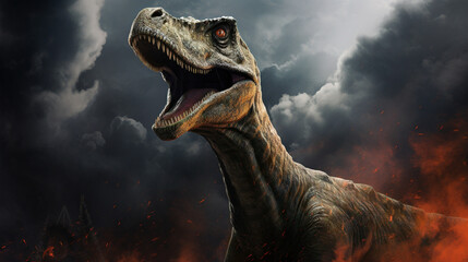 dinosaur pra historical animal generative ai