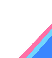 corner geometri simple blue pink triangle