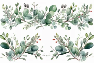 Wandaufkleber olive branch background © CREAM 2.0