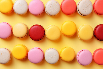 Fototapeta na wymiar colorful eggs and sweets candy
