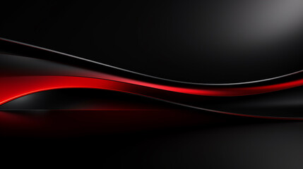 Fototapeta premium abstract red wave background