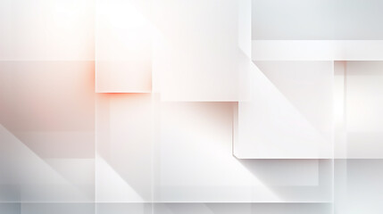 Modern white square tech corporate abstract technology background design banner pattern...