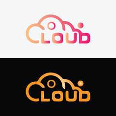 Cloud rangers logo design vector c r logo logo design modern style
