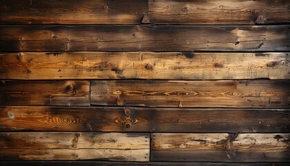 Weathered Wooden Plank Wall with Rustic Charm