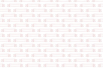 Digital png illustration of rows of red banners on transparent background