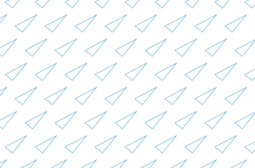Digital png illustration of rows of blue triangles on transparent background
