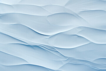 Obraz premium Bright blue cardboard backdrop, retro wave pattern for art and craft. Empty and textured for creative use. This description is AI Generative.