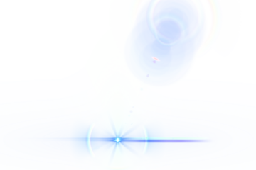 Digital png illustration of blue abstract light on transparent background