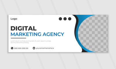 Creative corporate business marketing social media Facebook cover banner design marketing promotion timeline cover post template.
