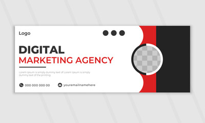 Creative corporate business marketing social media Facebook cover banner design marketing promotion timeline cover post template.
