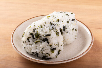 梅入りしそわかめ　おにぎり