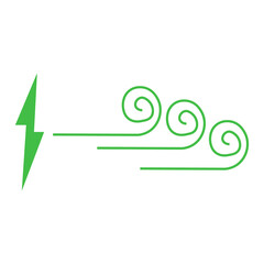 Digital png illustration of green abstract shape on transparent background