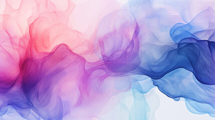 Watercolor abstract background design, colorful watercolor texture, Generative AI