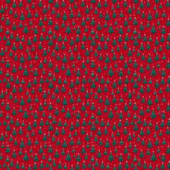 Christmass Gift Box paper wrap pattern. Holiday mood