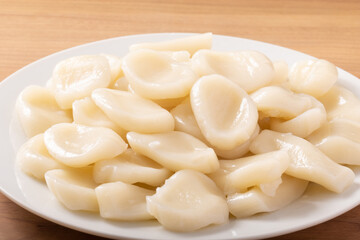 すいとん　(茹であげ)