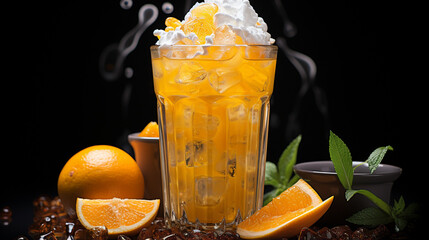 orange juice splash HD 8K wallpaper Stock Photographic Image 