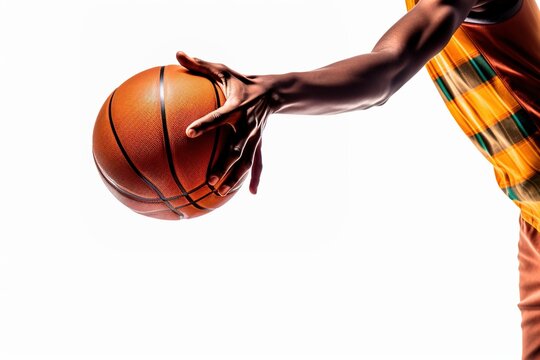People playing basketball
