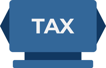 Tax burden icon