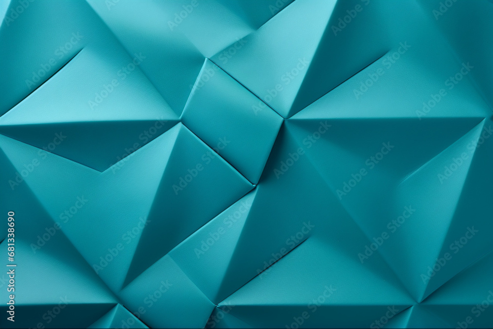 Poster abstract background with triangles