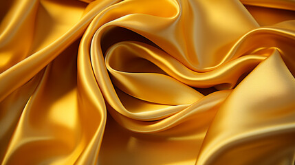 golden silk background HD 8K wallpaper Stock Photographic Image 