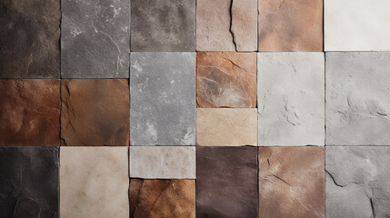 Background Design of Textured Stone in Earthy Tones